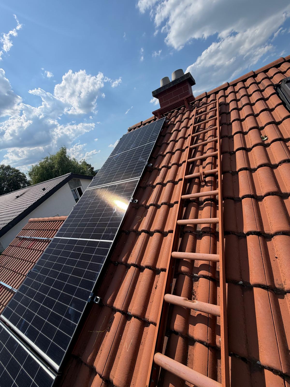 Solaranlage Wohngebäude München – Bauwerk Süd/West UG