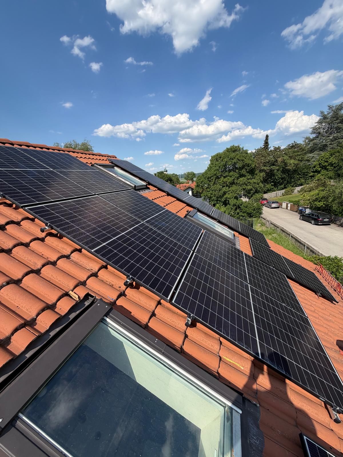 Solaranlage München – Bauwerk Süd/West UG